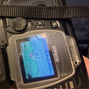 Nikon Black Digital Camera with LCD Display